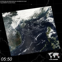 Level 1B Image at: 0550 UTC