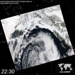 Level 1B Image at: 2230 UTC