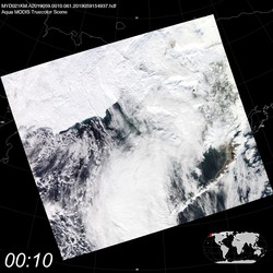 Level 1B Image at: 0010 UTC