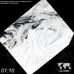 Level 1B Image at: 0110 UTC