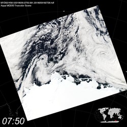 Level 1B Image at: 0750 UTC