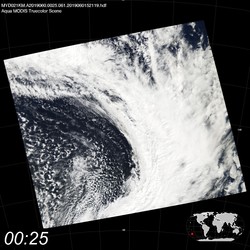 Level 1B Image at: 0025 UTC