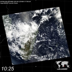 Level 1B Image at: 1025 UTC