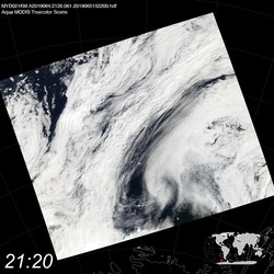 Level 1B Image at: 2120 UTC