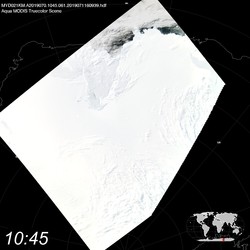 Level 1B Image at: 1045 UTC