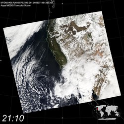 Level 1B Image at: 2110 UTC