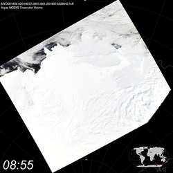 Level 1B Image at: 0855 UTC