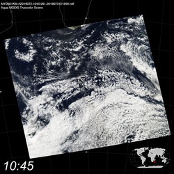 Level 1B Image at: 1045 UTC