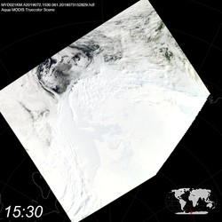 Level 1B Image at: 1530 UTC