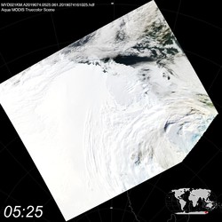 Level 1B Image at: 0525 UTC