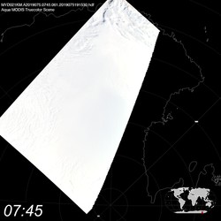 Level 1B Image at: 0745 UTC