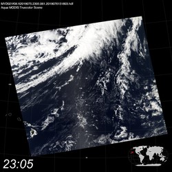 Level 1B Image at: 2305 UTC