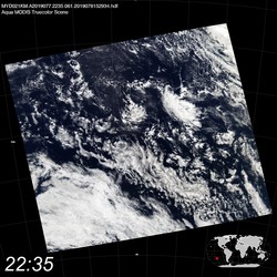 Level 1B Image at: 2235 UTC