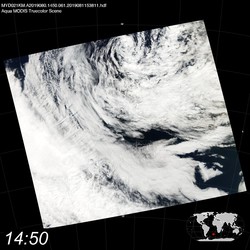 Level 1B Image at: 1450 UTC