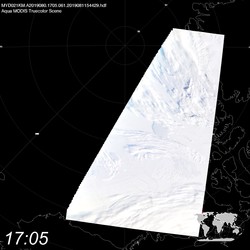 Level 1B Image at: 1705 UTC