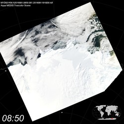 Level 1B Image at: 0850 UTC