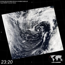 Level 1B Image at: 2320 UTC