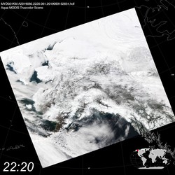 Level 1B Image at: 2220 UTC