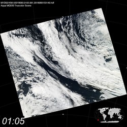 Level 1B Image at: 0105 UTC