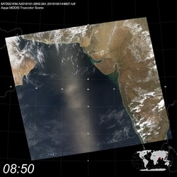 Level 1B Image at: 0850 UTC