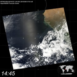 Level 1B Image at: 1445 UTC