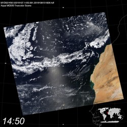 Level 1B Image at: 1450 UTC