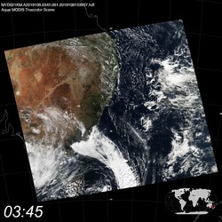 Level 1B Image at: 0345 UTC