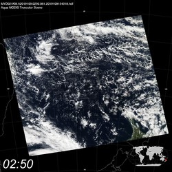 Level 1B Image at: 0250 UTC