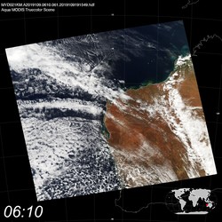 Level 1B Image at: 0610 UTC