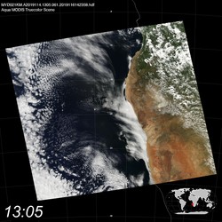 Level 1B Image at: 1305 UTC