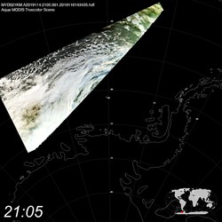 Level 1B Image at: 2105 UTC