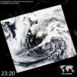 Level 1B Image at: 2320 UTC