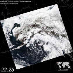 Level 1B Image at: 2225 UTC