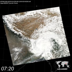 Level 1B Image at: 0720 UTC