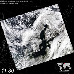 Level 1B Image at: 1130 UTC