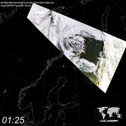 Level 1B Image at: 0125 UTC