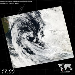 Level 1B Image at: 1700 UTC