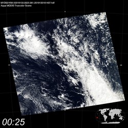 Level 1B Image at: 0025 UTC