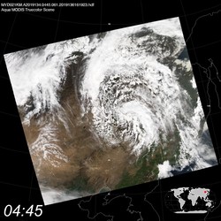 Level 1B Image at: 0445 UTC