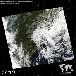 Level 1B Image at: 1710 UTC