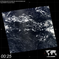 Level 1B Image at: 0025 UTC