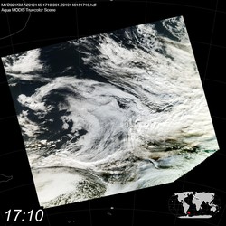 Level 1B Image at: 1710 UTC