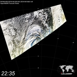 Level 1B Image at: 2235 UTC