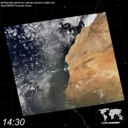 Level 1B Image at: 1430 UTC