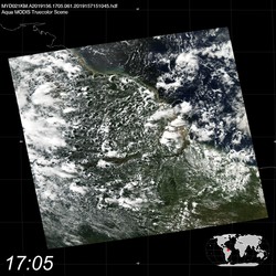 Level 1B Image at: 1705 UTC