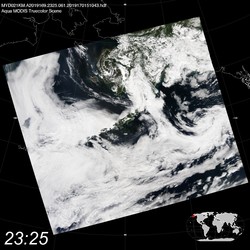 Level 1B Image at: 2325 UTC