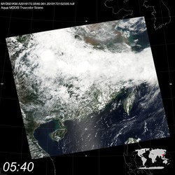 Level 1B Image at: 0540 UTC