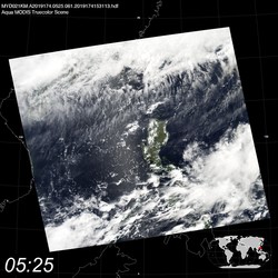 Level 1B Image at: 0525 UTC