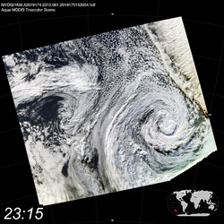 Level 1B Image at: 2315 UTC