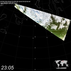 Level 1B Image at: 2305 UTC